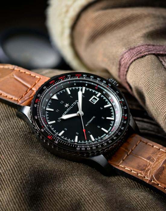 Hamilton Hamilton Khaki Aviation Converter H76625530 H76625530 оригинальные мужские часы в комплекте с коробкой