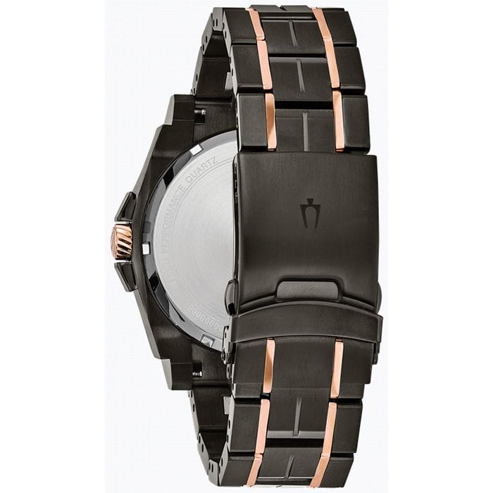 Оригинальные часы Bulova Bulova Precisionist 98D149 кварцевые калибр механизма  общий вид