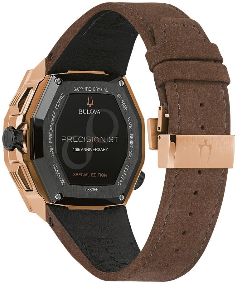 Bulova Bulova Precisionist 98B356 , наручные мужские часы фото под углом