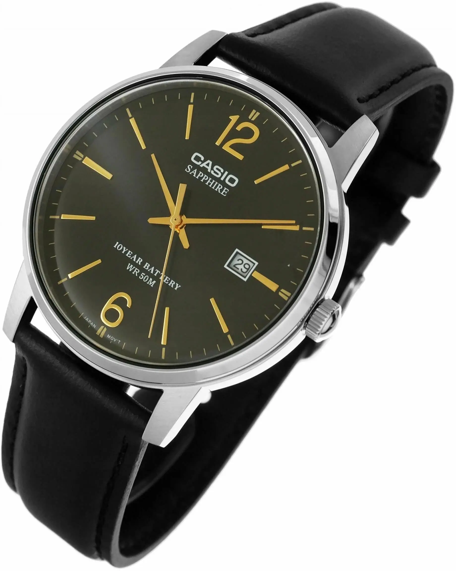 Часы Casio Collection MTS-110L-1A купить в Уфе по цене 9478 RUB: описание,  характеристики