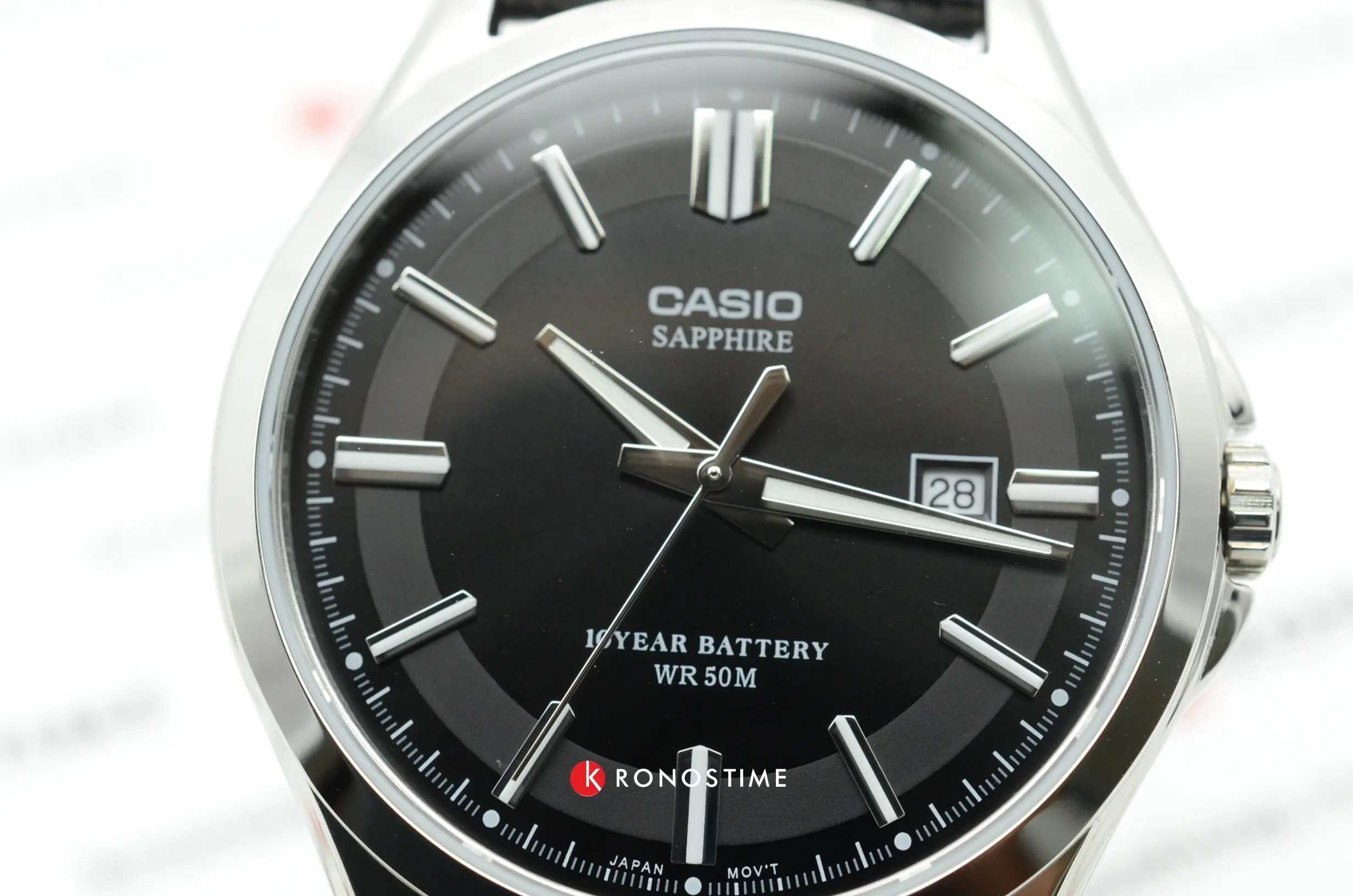 Часы Casio Collection MTS-100L-1A купить в Уфе по цене 10978 RUB: описание,  характеристики