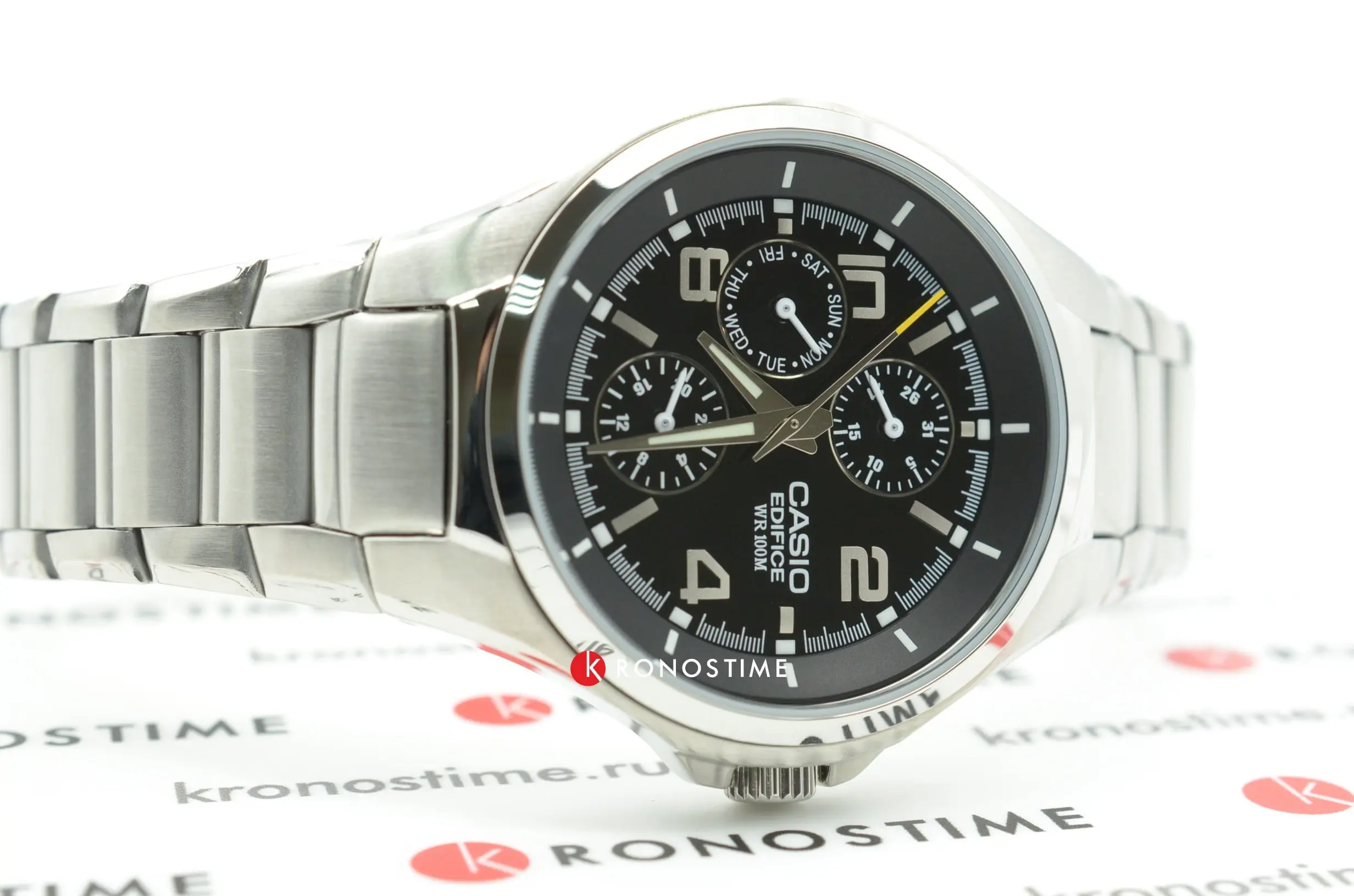 Часы Casio Edifice EF-316D-1A купить в Уфе по цене 14878 RUB: описание,  характеристики