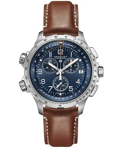 Hamilton Khaki X-Wind GMT Chrono Quartz H77922541