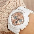 Casio Casio Baby-G BA-130-7A1DR (BA-130-7A1ER), baby-g япония женские часы на браслете пластик боковой вид