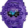 Casio Casio G-Shock GA-V01-2A GA GA-V01-2A электронные мужские часы фиолетовый циферблат, браслет резина — вид спереди