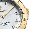 TAG Heuer TAG Heuer Aquaracer WBD1322.BB0320 кварцевые женские часы часы крупный план перламутровый циферблата
