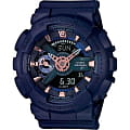 Casio Casio G-Shock GMA-S110CM-2A  GMA-S110CM-2A электронные женские часы синий циферблат, браслет пластик — вид спереди