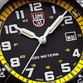 Luminox Luminox Leatherback Sea Turtle XS.0325, sea швейцария мужские часы на браслете полиуретан боковой вид