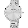 Jacques Lemans Jacques Lemans  Classic 1-2110B  1-2110B кварцевые женские часы серебристый циферблат, браслет нержавеющая сталь — вид спереди