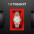 Tissot Tissot Ballade Powermatic 80 COSC Lady T108.208.22.117.01 женские часы перламутровый циферблат на запястье