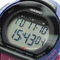 Casio Casio Collection LWS-1000H-2A, ltp япония женские часы на браслете пластик боковой вид