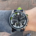 Casio Casio Edifice Scuderia Alpha Tauri Limited Edition EQB-1200AT-1A EQB - задняя крышка металл сталь корпуса, япония часы