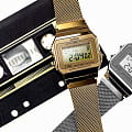 Casio A700WEMG-9A мужские часы застежка крупным планом