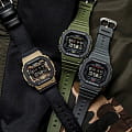 Casio DW-5610SUS-5ER мужские часы застежка крупным планом
