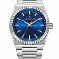 Jacques Philippe Jacques Philippe Borealis JPQGC571336  JPQGC571336 кварцевые мужские часы синий циферблат, браслет нержавеющая сталь 316l — вид спереди