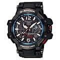Casio Casio G-Shock GPW-1000-1A  GPW-1000-1A электронные мужские часы черный циферблат, браслет силикон — вид спереди