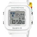 Casio Casio Baby-G BGD-10L-7  BGD-10L-7 электронные женские часы антрацитовый циферблат, браслет пластик — вид спереди