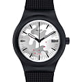 Swatch Swatch Sistem51 SUTB407  SUTB407 механические мужские часы серый циферблат, браслет силикон — вид спереди