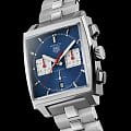 TAG Heuer TAG Heuer Monaco CBL2111.BA0644 механические мужские часы часы крупный план синий циферблата