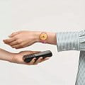 Swatch Swatch Gent Biosourced Swatch Pay! SO28O100-5300 gent швейцарские женские часы на браслете силикон боковой вид