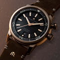 Maurice Lacroix Maurice Lacroix Pontos S Diver PT6248-BRZ01-330-3 механические часы с аксессуарами мужские часы модель PT6248-BRZ01-330-3