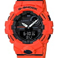 Casio Casio G-Shock GBA-800-4A G-SQUAD GBA-800-4A электронные мужские часы серый циферблат, браслет пластик — вид спереди