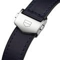 TAG Heuer TAG Heuer Carrera Chronograph CBS2212.FC6535 механические мужские часы часы, крупный план синий циферблат