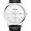 Adriatica Adriatica Vintage A8331.5253Q  A8331.5253Q кварцевые мужские часы белый циферблат, браслет кожаный — вид спереди