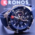 Casio Casio Edifice EFR-569BL-2A мужские часы синий циферблат на запястье