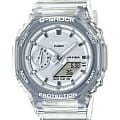 Casio Casio G-Shock GMA-S2100SK-7A  GMA-S2100SK-7A электронные мужские часы белый циферблат, браслет пластик — вид спереди
