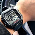Casio Casio Collection AE-1200WH-1AVDF (AE-1200WH-1A) япония наручные мужские часы заводная головка с логотипом Casio