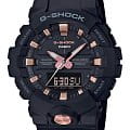 Casio Casio G-Shock GA-810B-1A4 GA GA-810B-1A4 электронные мужские часы черный циферблат, браслет пластик — вид спереди