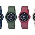 Casio Casio Collection MQ-24UC-2B кварцевые женские часы часы крупный план черный циферблата