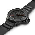 Hamilton Hamilton Khaki Navy Frogman Auto H77845330, khaki navy швейцария мужские часы на браслете каучук боковой вид