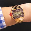 Casio Casio Collection A700WEG-9A японские наручные мужские часы заводная головка с логотипом Casio