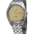 Orient Orient AB00009C (FAB00009C)  FAB00009C механические мужские часы бежевый циферблат, браслет  — вид спереди
