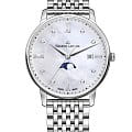 Maurice Lacroix Maurice Lacroix Eliros Moonphase EL1096-SS002-170-1  EL1096-SS002-170-1 кварцевые женские часы перламутровый циферблат, браслет нержавеющая сталь — вид спереди