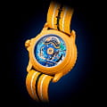 Swatch Swatch x Blancpain Pacific Ocean SO35P100C , наручные мужские часы фото под углом
