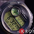 Casio Casio Collection CPA-100-9A, illuminator япония мужские часы на браслете пластик боковой вид