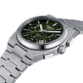 Tissot Tissot PRX Automatic Chronograph T137.427.11.091.00 мужские часы зеленый циферблат на запястье