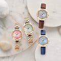 Casio Casio Sheen SHE-4546PGL-2A, sheen япония женские часы на браслете кожаный боковой вид