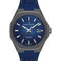 Jacques Philippe Jacques Philippe Octagon JPQGS388432  JPQGS388432 кварцевые мужские часы синий циферблат, браслет силикон — вид спереди