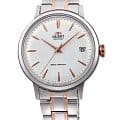 Orient Orient RA-AC0008S  RA-AC0008S механические женские часы белый циферблат, браслет сталь с ip покрытием — вид спереди
