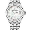 Maurice Lacroix Maurice Lacroix Aikon Automatic AI6007-SS002-170-1  AI6007-SS002-170-1 механические женские часы перламутровый циферблат, браслет нержавеющая сталь — вид спереди