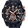 Casio Casio Edifice EFR-559DC-1AVUDF (EFR-559DC-1A) EFR EFR-559DC-1A кварцевые мужские часы  циферблат, браслет сталь с ip покрытием — вид спереди