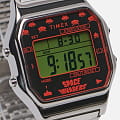 Timex Timex T80 Space Invaders TW2V30000 кварцевые мужские часы часы крупный план  циферблата