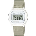 Casio Casio Illuminator W-59B-7A  W-59B-7A кварцевые мужские часы  серый циферблат, браслет нейлон — вид спереди