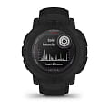 Garmin Garmin Instinct 2 Solar 010-02627-03 электронные мужские часы часы, крупный план  циферблат