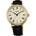 Orient Orient ER2K003C (FER2K003C)  ER2K003C механические женские часы шампань циферблат, браслет кожа + текстиль — вид спереди