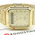 Casio Casio Collection AQ-230GA-9D мужские часы золотой циферблат на запястье